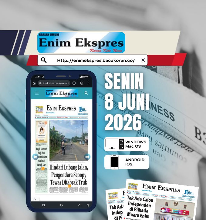 Enim Ekspres 8 Juni 2026