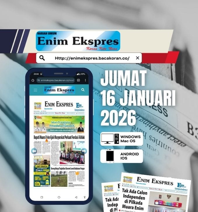Enim Ekspres 16 Januari 2026