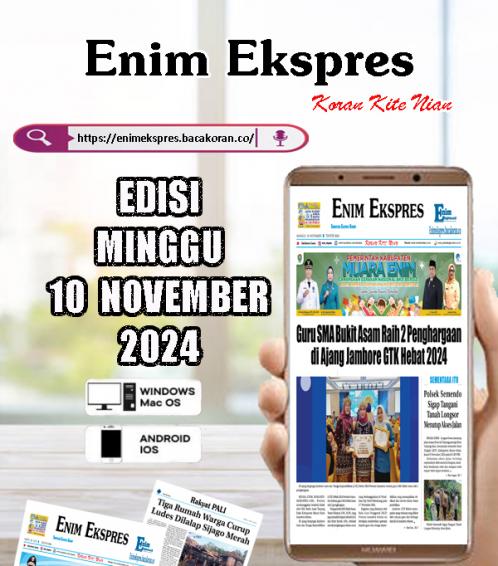 Enim Ekspres 10 November  2024