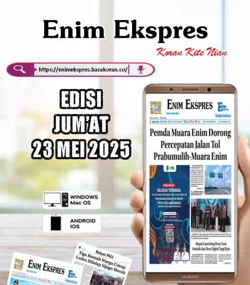 Enim Ekspres 23 Mei 2025