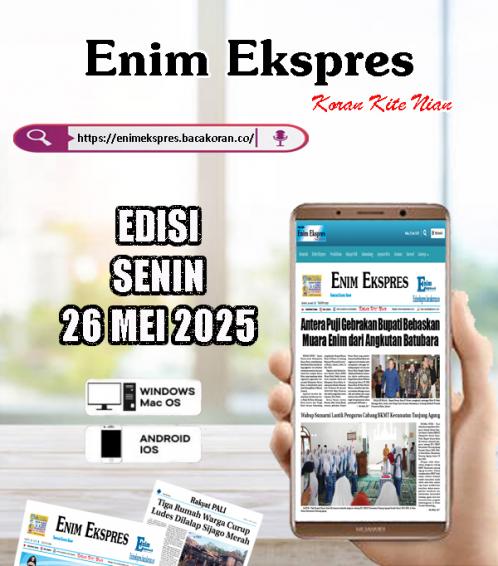 Enim Ekspres 26 Mei 2025