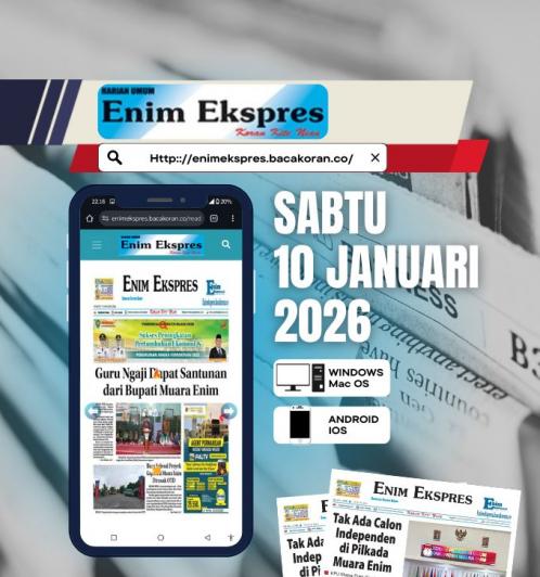 Enim Ekspres 10 Januari 2026