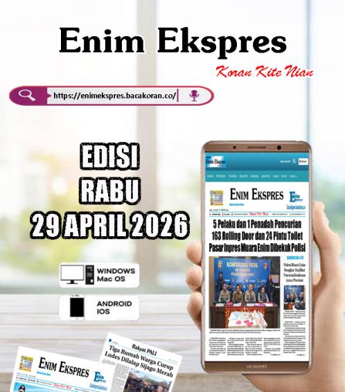 Enim Ekspres 29 April 2026 