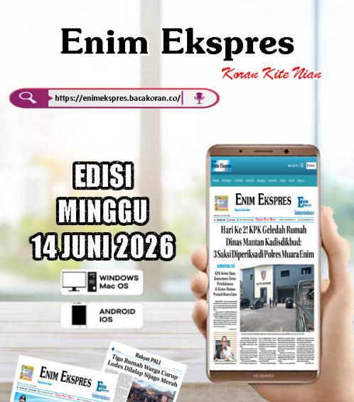 Enim Ekspres 14 Juni 2026