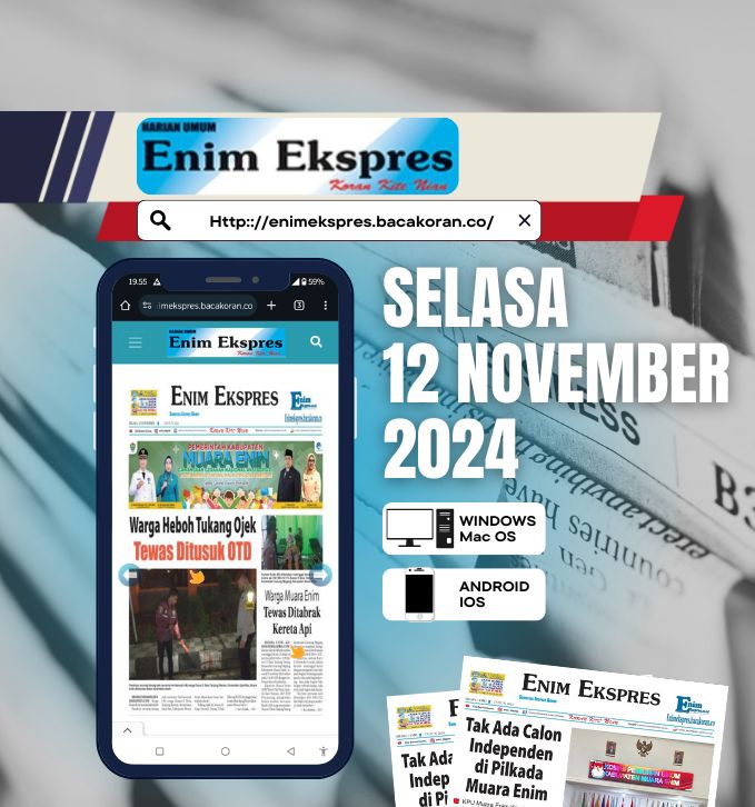 Enim Ekspres 12 November 2024