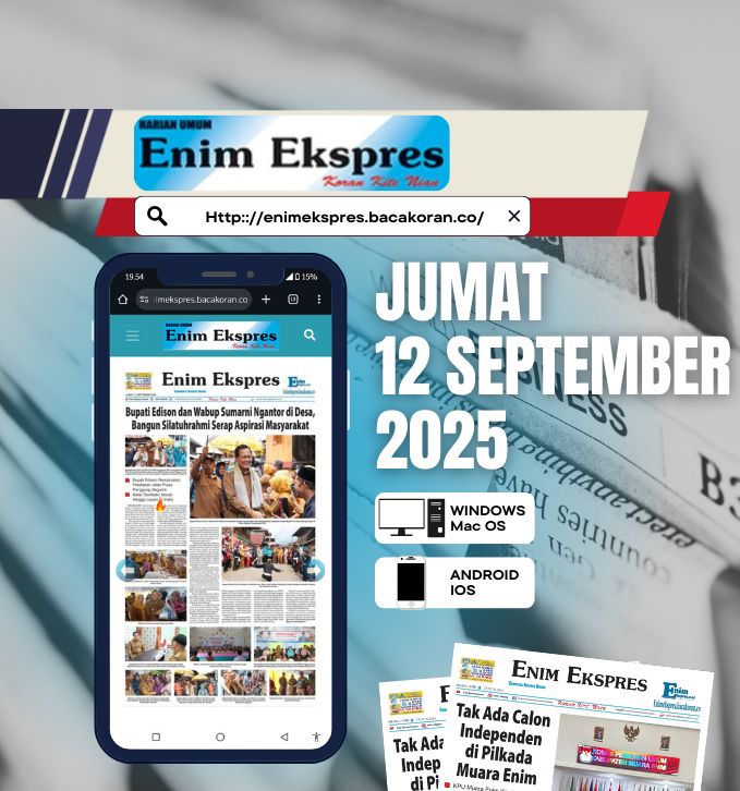 Enim Ekspres 12 September 2025