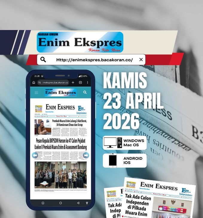 Ekspres Enim 23 April 2026