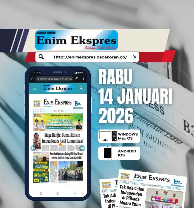 Enim Ekspres 14 Januari 2026