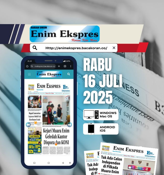 Enim Ekspres 16 Juli 2025