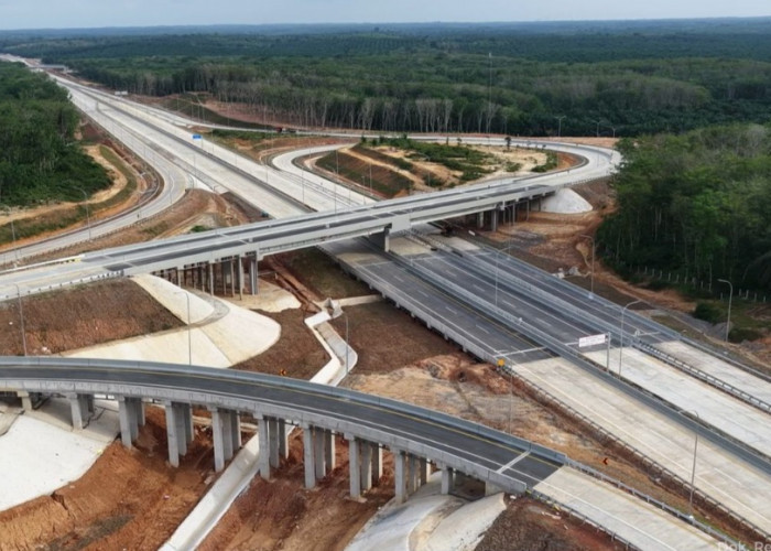 Progres Tol Betung-Jambi Seksi 1A Sudah 65 Persen