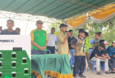 Turnamen Sepak Bola HUT ke-80 RI di Desa Talang Taling Ajang Sportivitas dan Kebersamaan Warga
