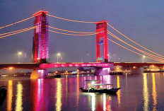 Teknologi Tercanggih di Eranya! 64 Tahun Jembatan Ampera Tetap Gagah dan Cantik