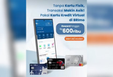 Transaksi Nasabah BRI Tanpa Kartu Fisik Bisa Dapatkan Reward Hingga Rp600 Ribu