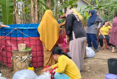 Ketahanan Pangan Berbasis Keluarga: KWT Muara Meo Dapat Bibit Ikan dan Bibit Tanaman 