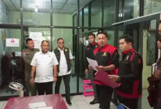 Dugaan Kasus Korupsi , Kejari Muara Enim Geledah Kantor PMI