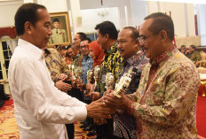 Presiden Jokowi Serahkan TPID Award kepada 15 Daerah Terbaik di Indonesia. Apakah dari Sumsel Ada yang dapat?
