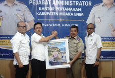 Pergantian Kepala Kantor Pertanahan Muara Enim! Lanjutkan Reformasi Layanan