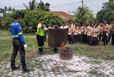 CSR PT Pama Gandeng Pramuka Lawang Kidul Tingkatkan Kesiapan Menghadapi Bencana