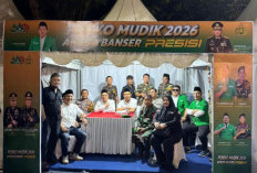 GP Ansor Muara Enim Perkuat Sinergi Keamanan Mudik, Dirikan Posko Banser Presisi