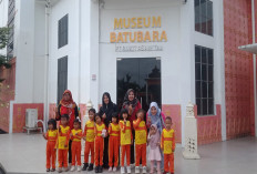 Edukasi Sejarah, Murid Paud Kamboja Muara Enim Kunjungi Museum Batubara