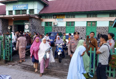 Polsek Lawang Kidul Kawal Kelancaran Sholat Idul Fitri 1447 H di Tanjung Enim