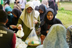 Ratusan Warga Tanjung Enim Serbu Sembako Murah GPM dan OPM 