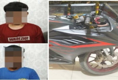 Pukul Korban dengan Kayu Saat Melitas, Dua Pelaku Begal Motor Ditangkap