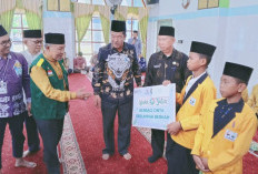 Peringati 1 Muharram, Baznas Muara Enim Santuni 150 Anak Yatim Dhuafa