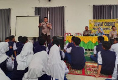 Siswa SMABA Antusias Ikuti Jum'at Curhat Program Polres Muara Enim