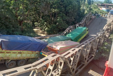 Jembatan Muara Lawai Ambruk, Angkutan Batu Bara Distop