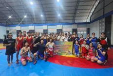 Tim Gulat Muara Enim Gelar Latih Tanding di Palembang