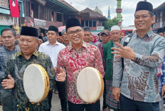 Ikut Tabuh Rebana, RAPI Disambut Hangat Masyarakat Semende