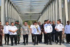 Gubernur Sumsel Resmikan Jembatan Air Lematang 