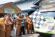 Bupati Muara Enim Luncurkan Penyaluran 874 Ton Beras CPP 