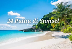 Ada 24 Pulau di Sumsel Terbentuk Alami Lagi Cantik