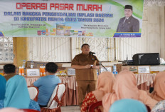 Kendalikan Inflasi, Pemkab Muara Enim Kembali Buka Pasar Murah 