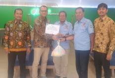 Peringati May Day, BPJS Ketenagakerjaan Muara Enim Gandeng KSPSI Salurkan Bantuan Sembako untuk Anak Yatim