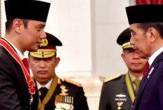 Presiden Jokowi Beri Penghargaan Bintang Mahaputra Naraya kepada Menteri AHY