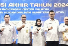 Refleksi Akhir Tahun dan Evaluasi Kinerja 2024, Lapas Muara Enim Raih Predikat Terbaik III