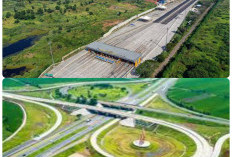 Jalan Tol Palembang-Simpang Indralaya (Palindra), yang menjadi tol pertama di Sumatera Selatan 
