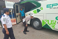 Jelang Nataru, Satlantas Bersama Dishub Cek Kesiapan Armada Bus