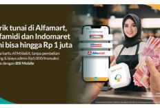 CATAT! Tarik Tunai Tabungan BSI tanpa Kartu ATM di Alfamart-Indomaret Tidak Harus Belanja