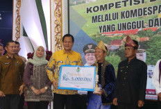 Desa Pagardewa Raih Juara I Kompetisi Desa Potensi Pariwisata Muara Enim 2025