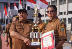 Tebat Agung Terbaik I Perpustakaan Desa Tingkat Kabupaten Muara Enim