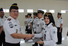16 Pegawai Lapas Muara Enim Naik Pangkat