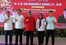Reses di Muara Enim, Giri Ramanda Bicara Pemekaran Gelumbang