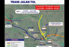 Harapan Pengguna Jalan Palembang-Betung Lepas dari Kemacetan Masih Harus Menunggu Lebih Lama Lagi
