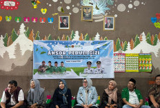PC GP Ansor Muara Enim Gelar Ansor Peduli Gizi, Wakil Bupati Hadiri Pembukaan di TK Arafah
