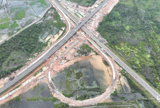 PT Hutama Karya Infrastruktur (HKI) Percepat Pembangunan Simpang Susun Hubungkan Dua Tol di Sumsel