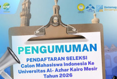 Mau Kuliah di Universitas Al-Azhar Mesir? Ikuti Tahapan Seleksi di UIN Raden Fatah Palembang